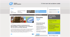 Desktop Screenshot of fcampalans.cat